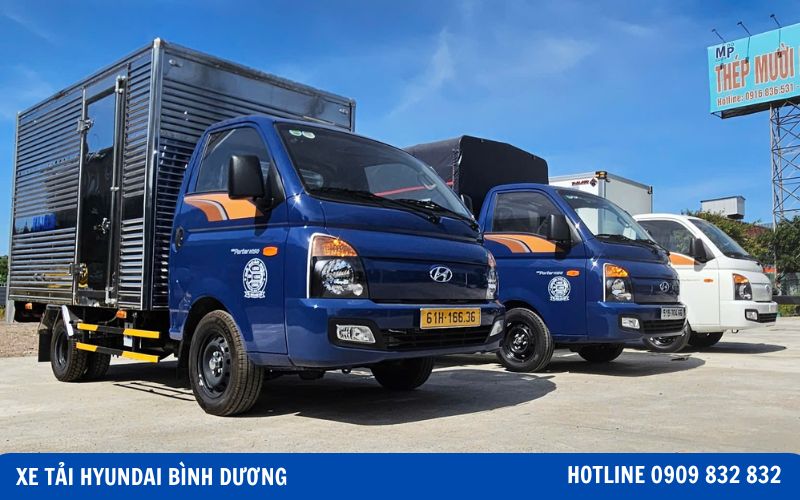 Huyndai H150 là lựa chọn hoàn hảo để vận chuyển hàng hóa trong đô thị.