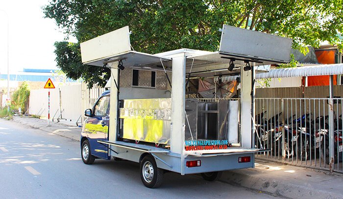 xe tải bán thức ăn nhanh food truck