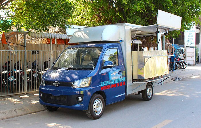 xe tải bán thức ăn nhanh food truck