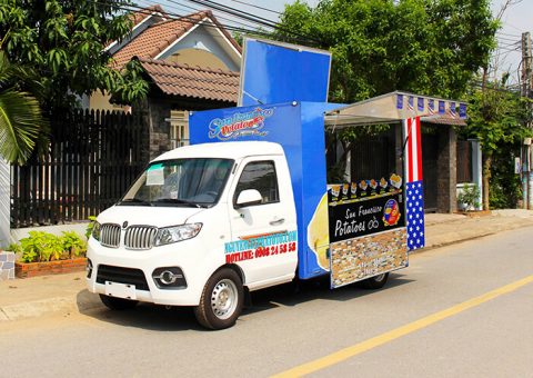xe tải bán thức ăn nhanh food truck