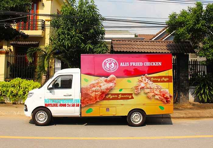 xe tải bán thức ăn nhanh food truck