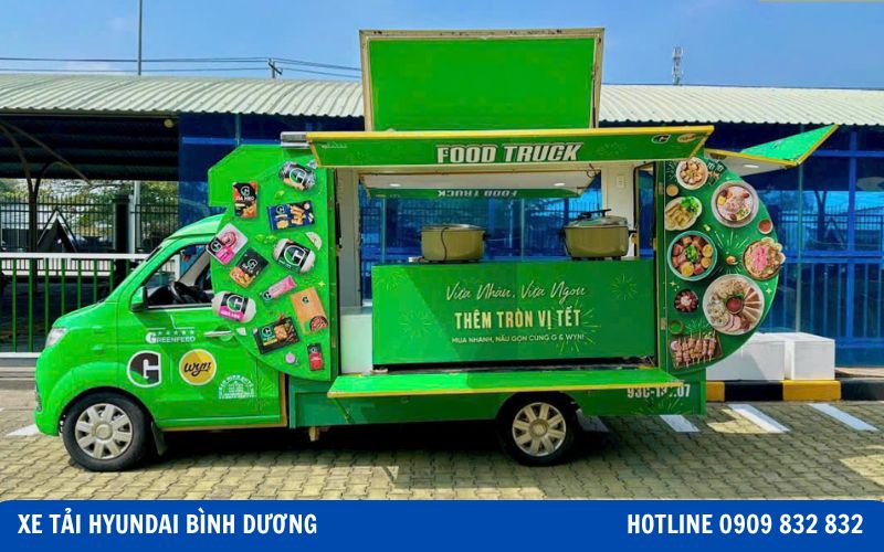 Xe tải bán thức ăn lưu động phổ biến tại TP HCM và csac tỉnh / TP khác