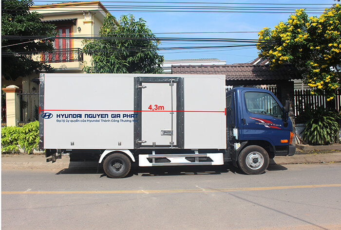 Xe hyundai mighty n250sl thùng kín