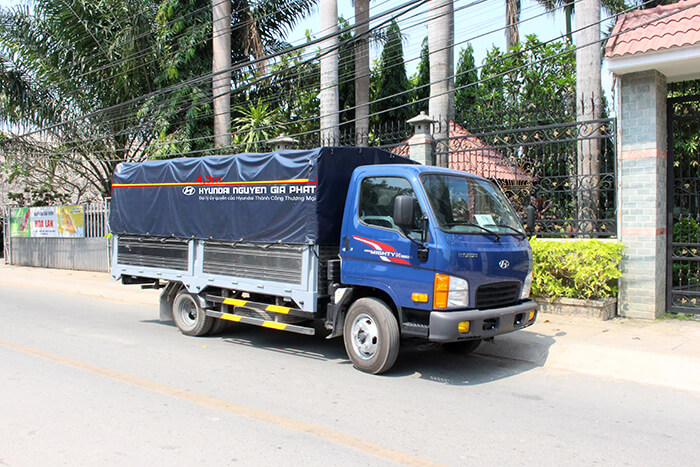 Xe hyundai mighty n250sl thùng mui bạt