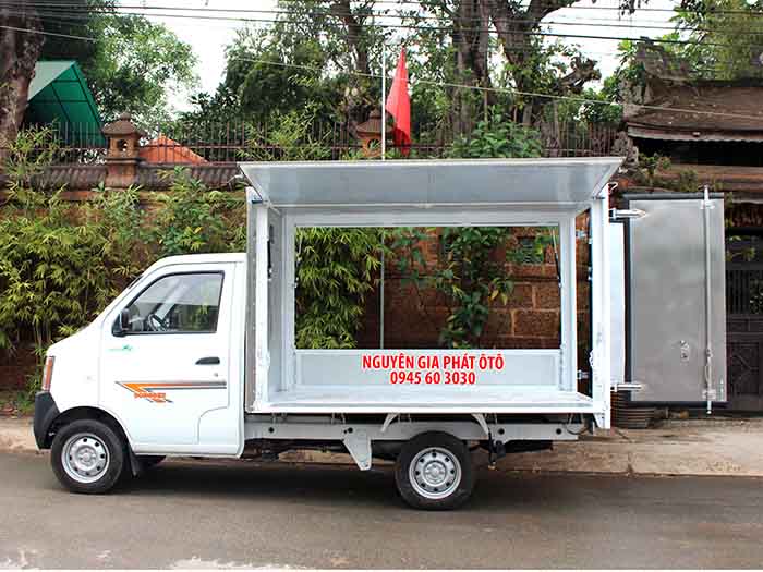 Xe tải dongben 870kg thùng cánh dơi