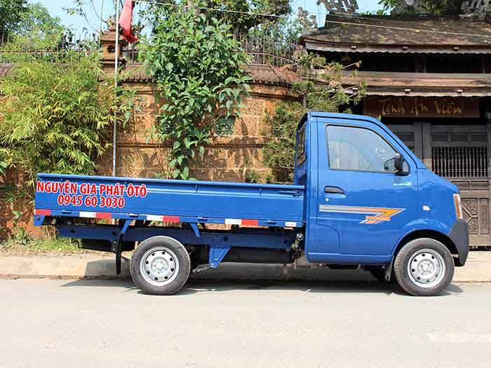 Xe tải dongben 870kg thùng lửng