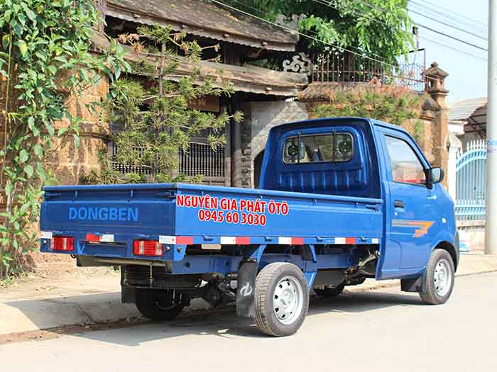 Xe tải dongben 870kg thùng lửng