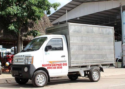 Xe tải dongben 870kg thùng kín