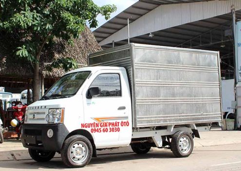 Xe tải dongben 870kg thùng kín