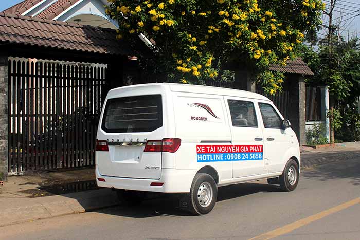 xe dongben van X30 2 chỗ hoặc 5 chỗ