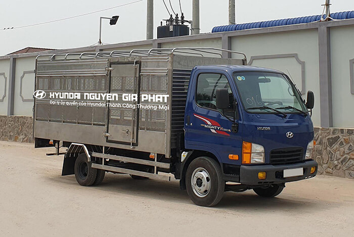 Xe tải chở gia cầm 2t49 thùng dài 4m3