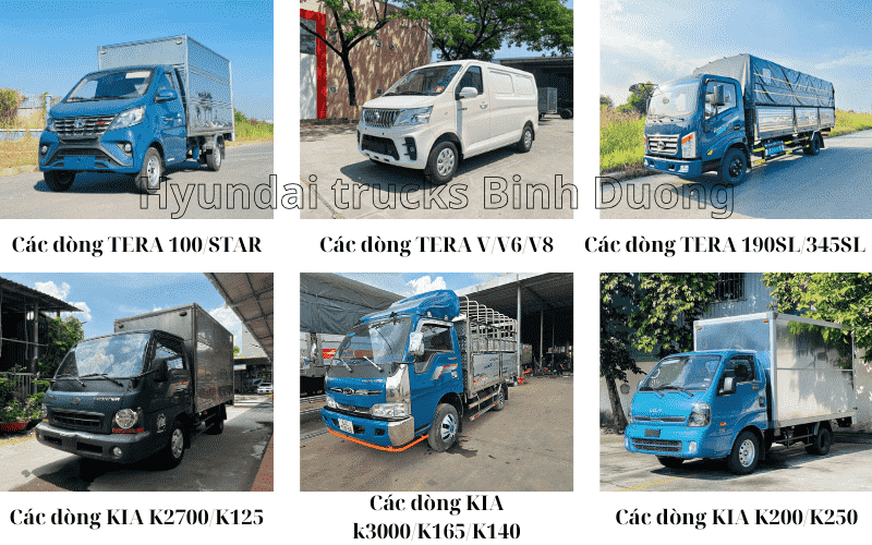 Xe tải Hyndai Bình Dương thu mua xe tải cũ giá cao