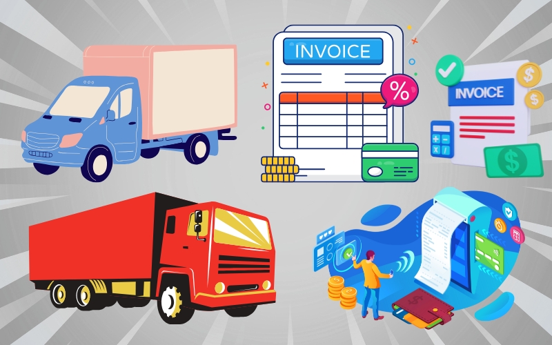 Hóa đơn vận tải xe tải là chứng từ cần phải có khi cung cấp dịch vụ vận chuyển hàng hóa
