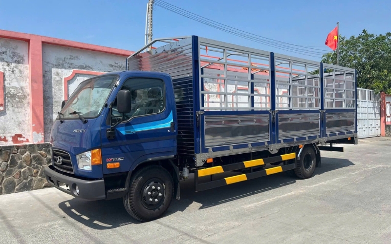Ngoại thất xe tải 7 tấn Hyundai luôn đậm chất công nghiệp hiện đại