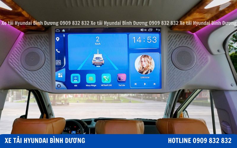 Nội thất xe Solati 10 chỗ đầy đủ tiện nghi