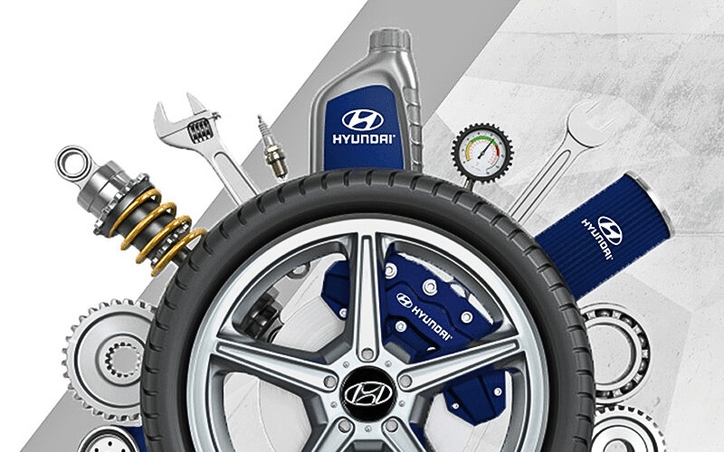 Sử dụng phụ tùng chính hãng Hyundai khi bảo dưỡng