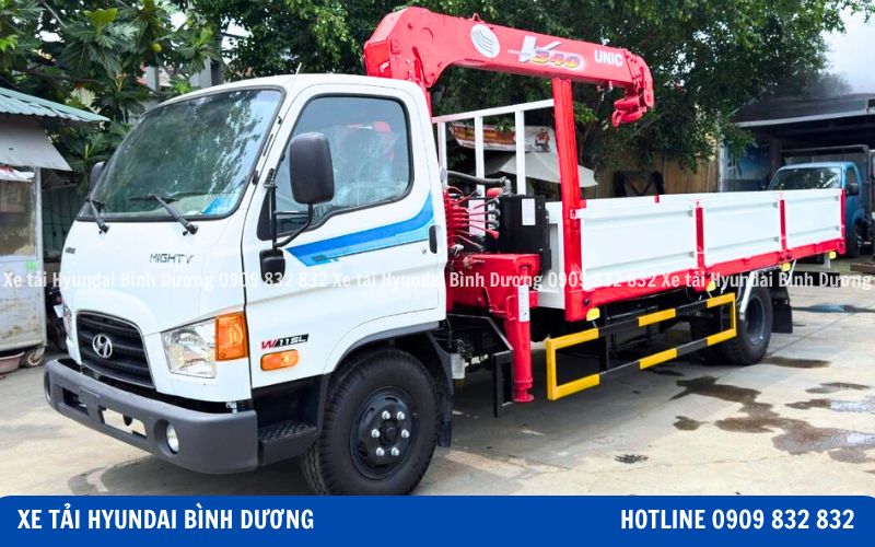 Xe cẩu Hyundai 7 tấn