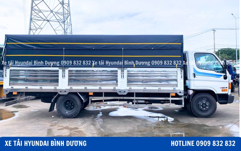 Xe tải 7 tấn thùng mui bạt