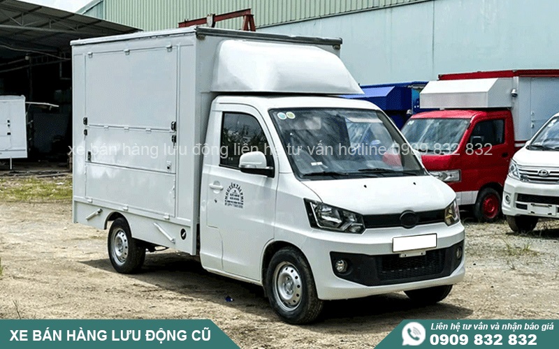 Đơn vị thanh lý mua bán xe bán hàng lưu động uy tín tại HCM