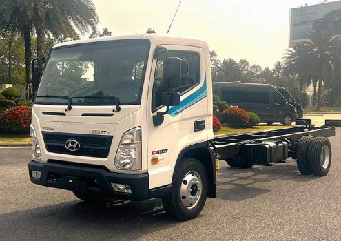 Ngoại thất xe tải Hyundai 7 tấn EX11