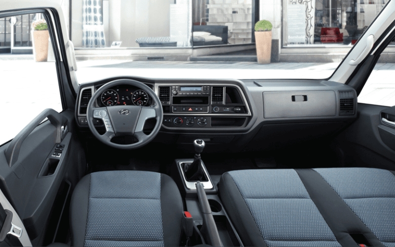 Nội thất xe tải Hyundai 5 tấn EX900XL