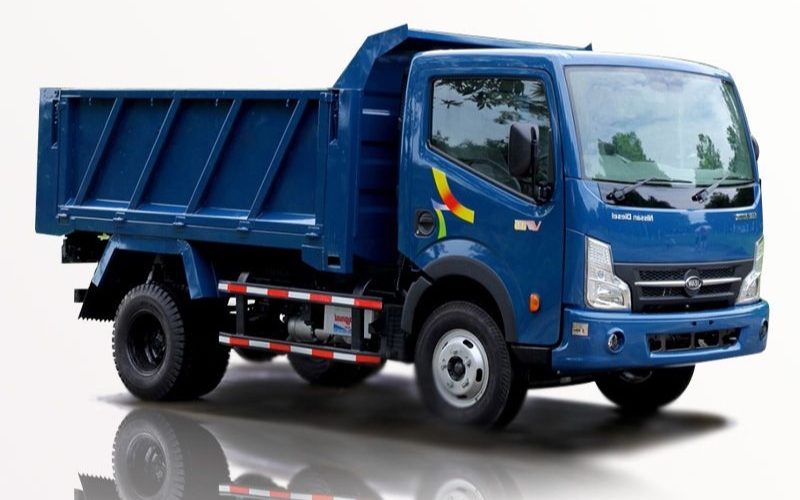 Thùng xe ben chuyên chở vật liệu xây dựng