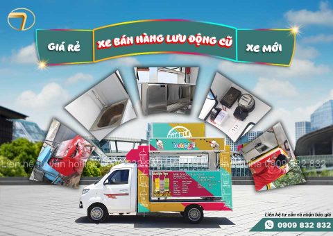 Xe bán hàng lưu động cũ đủ mẫu đủ giá