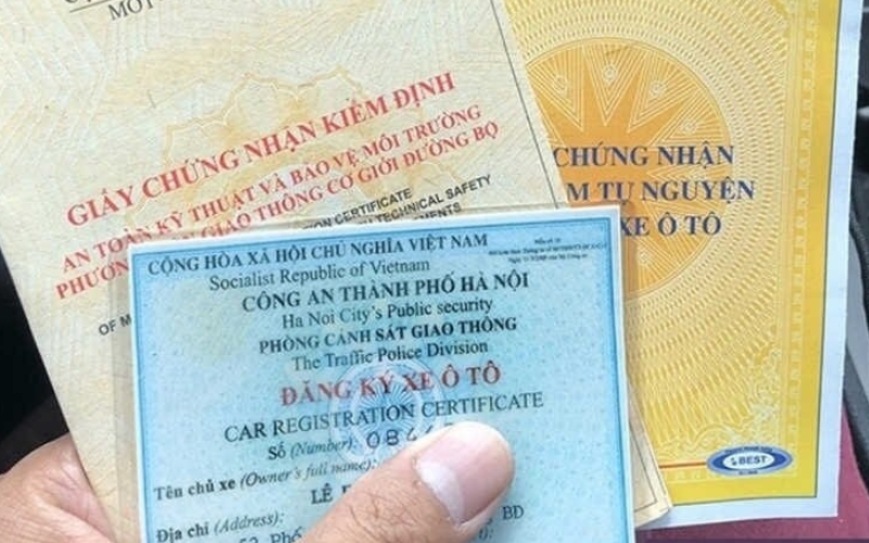 Cà vẹt xe là giấy tờ bắt buộc phải có khi lưu thông vận tải