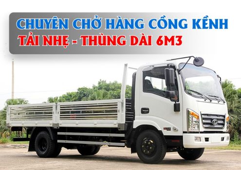 Giá xe Tera 190Plus 1tấn9 - Thùng dài 6m3 mới nhất