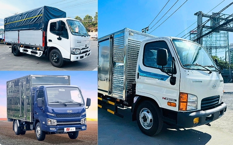 Tổng hợp xe tải nhẹ 2025