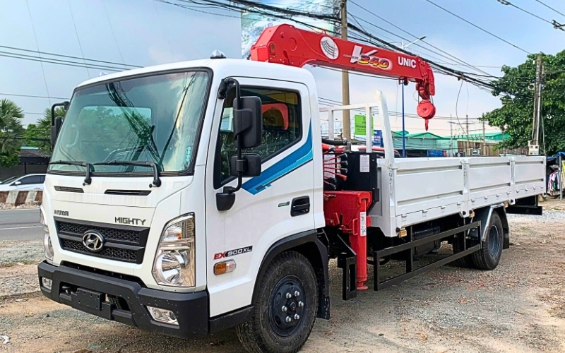 Thùng cẩu của Hyundai EX900XL