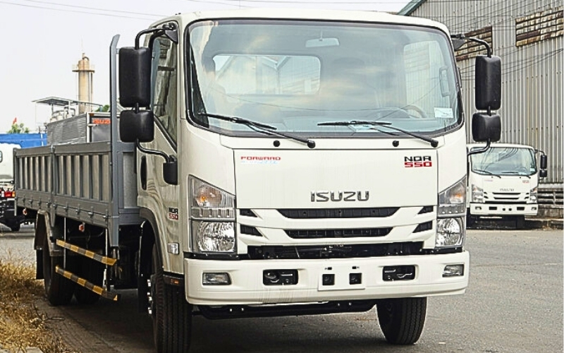Thùng ben Isuzu NQR