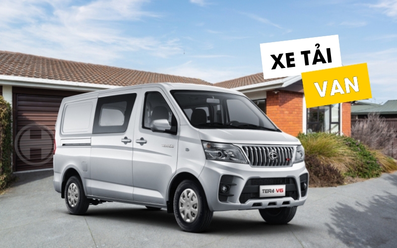 Các dòng xe tải Van 2 chỗ thoải mái di chuyển không bị cấm giờ