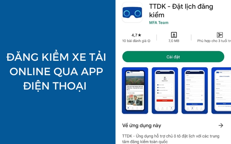 Tiện lợi và nhanh chóng khi thực hiện gia hạn đăng kiểm qua app điện thoại