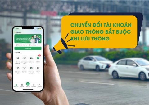 Chuyển đổi tài khoản giao thông bắt buộc khi lưu thông đường bộ
