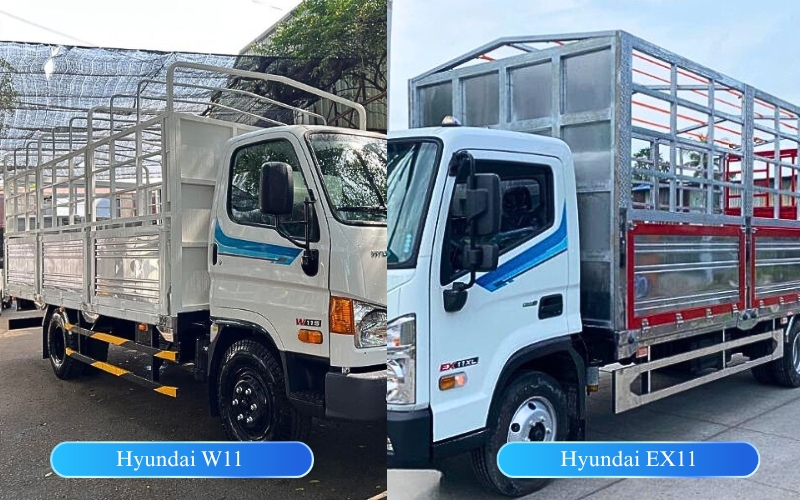 Thùng xe W11 và EX11