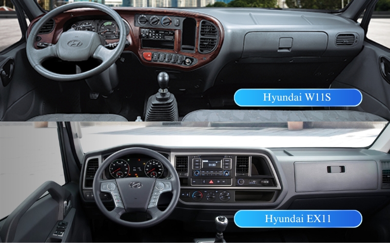 Nội thất W11 và EX11