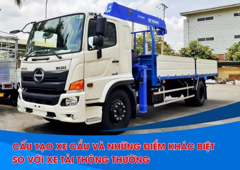 Cấu tạo xe tải khác biệt với xe tải thường