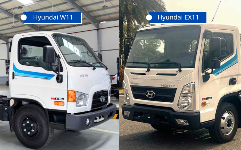 Ngoại thất w11 và ex11